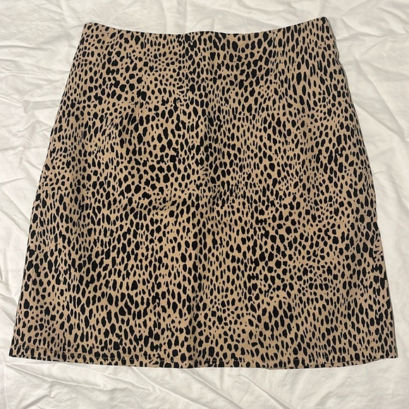 Cheetah Mini Skirt - Picture 1 of 2